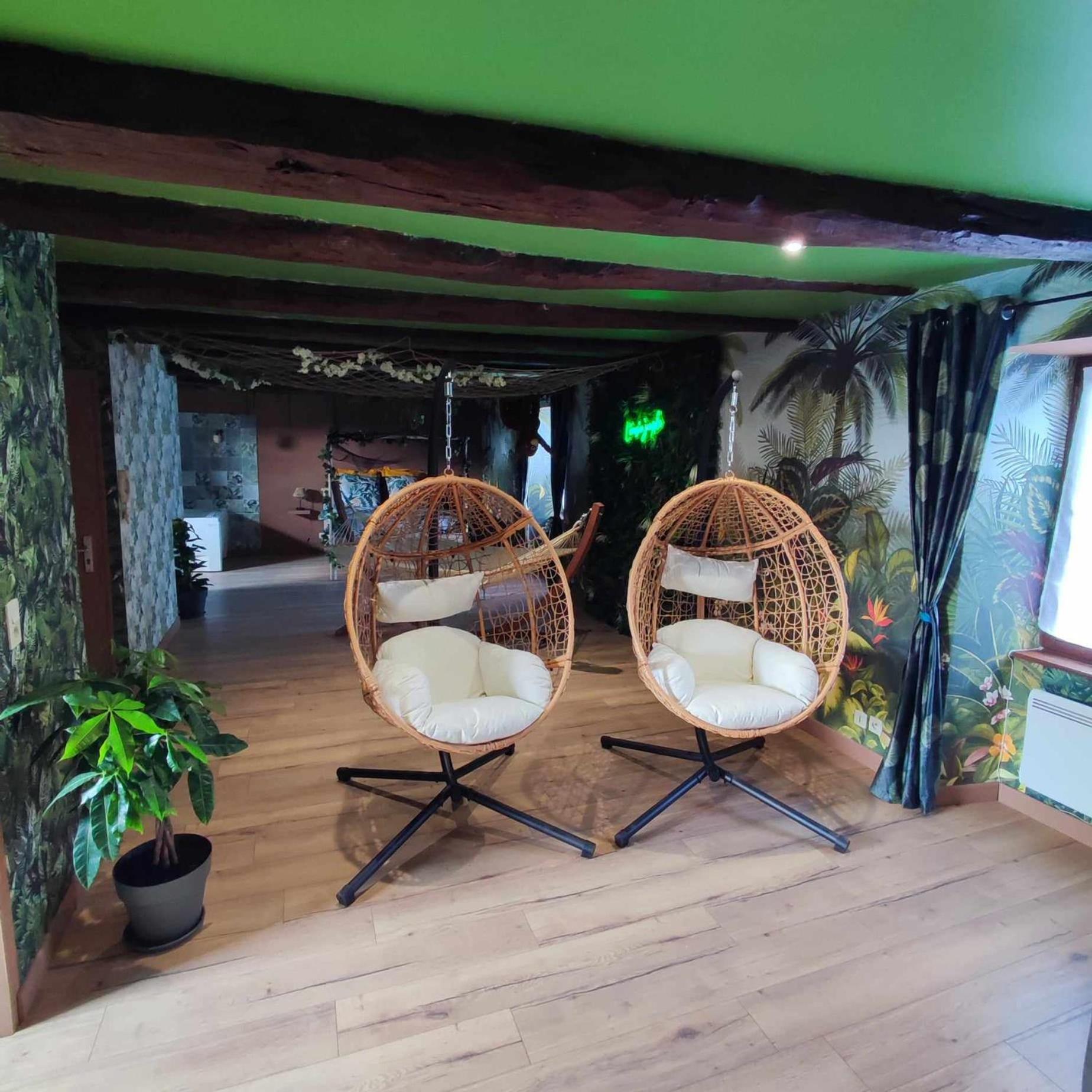 L'Evasion Jungle Apartment Saint-Pierre-de-Plesguen Exterior photo