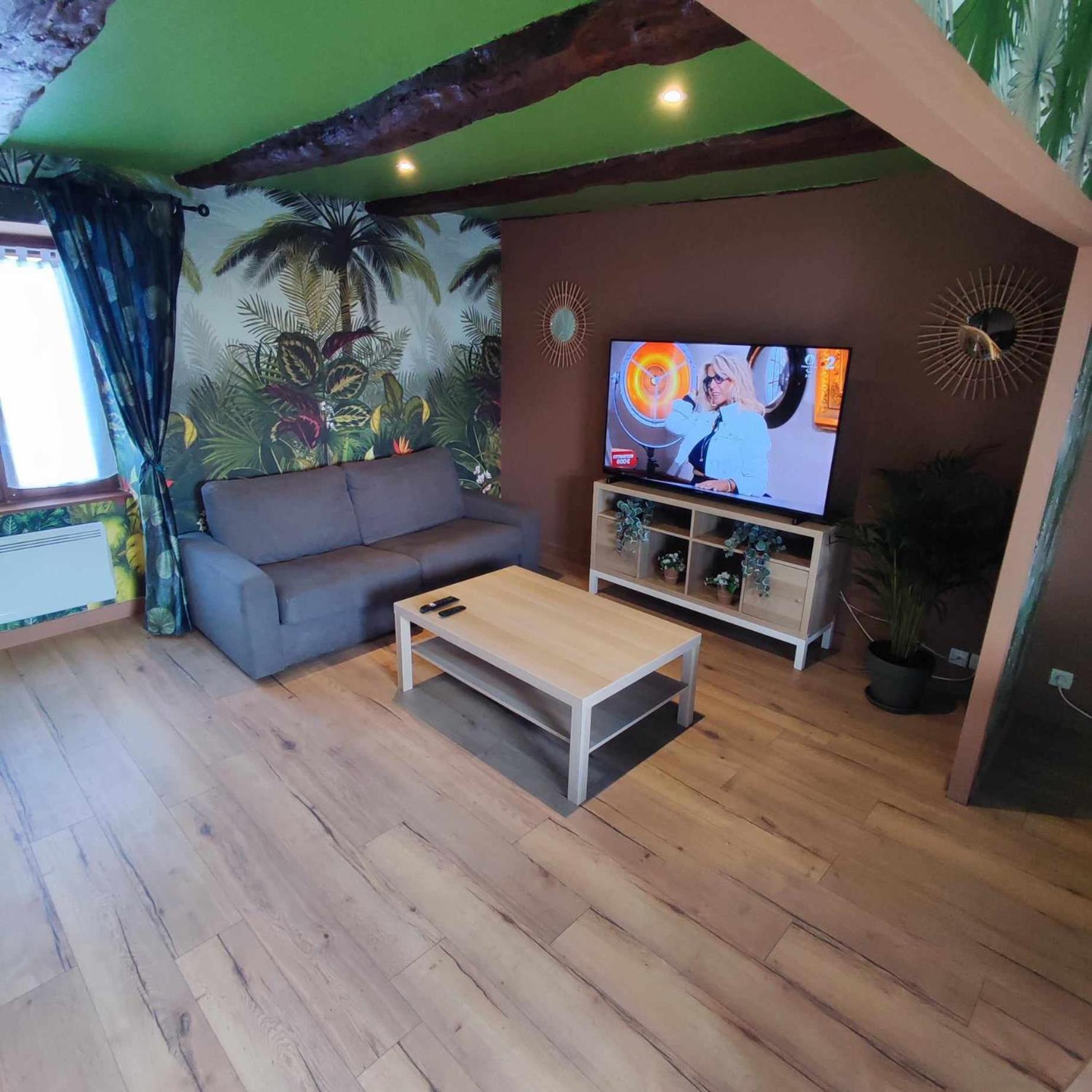 L'Evasion Jungle Apartment Saint-Pierre-de-Plesguen Exterior photo