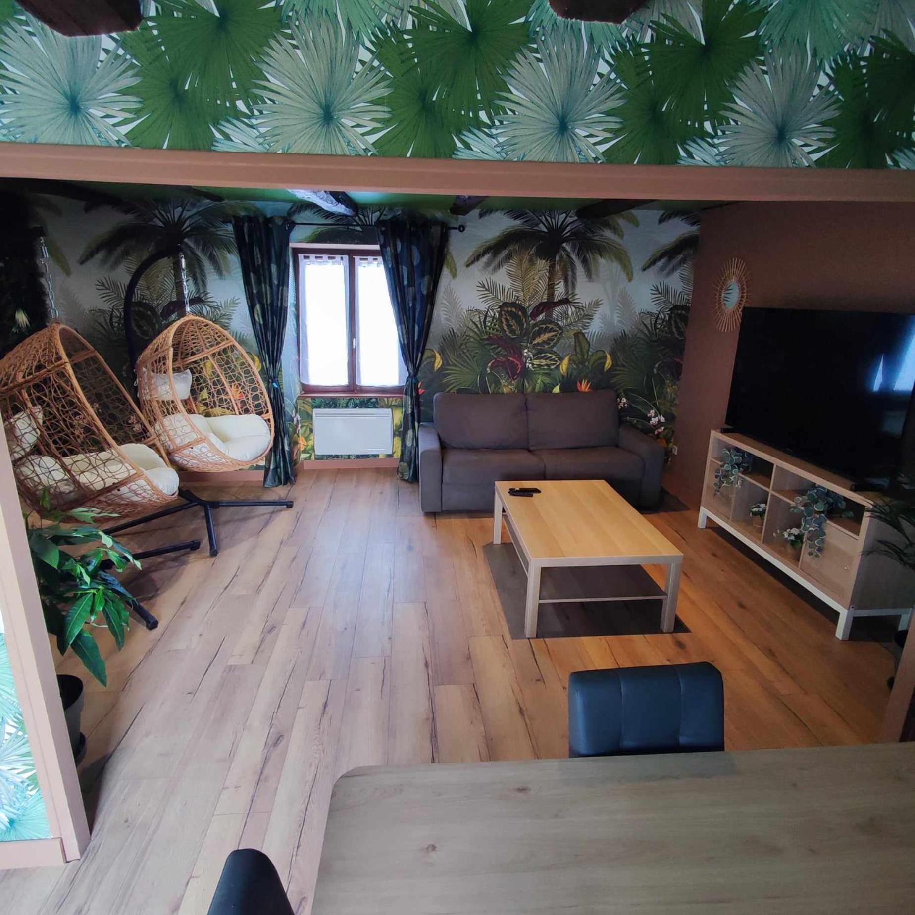 L'Evasion Jungle Apartment Saint-Pierre-de-Plesguen Exterior photo