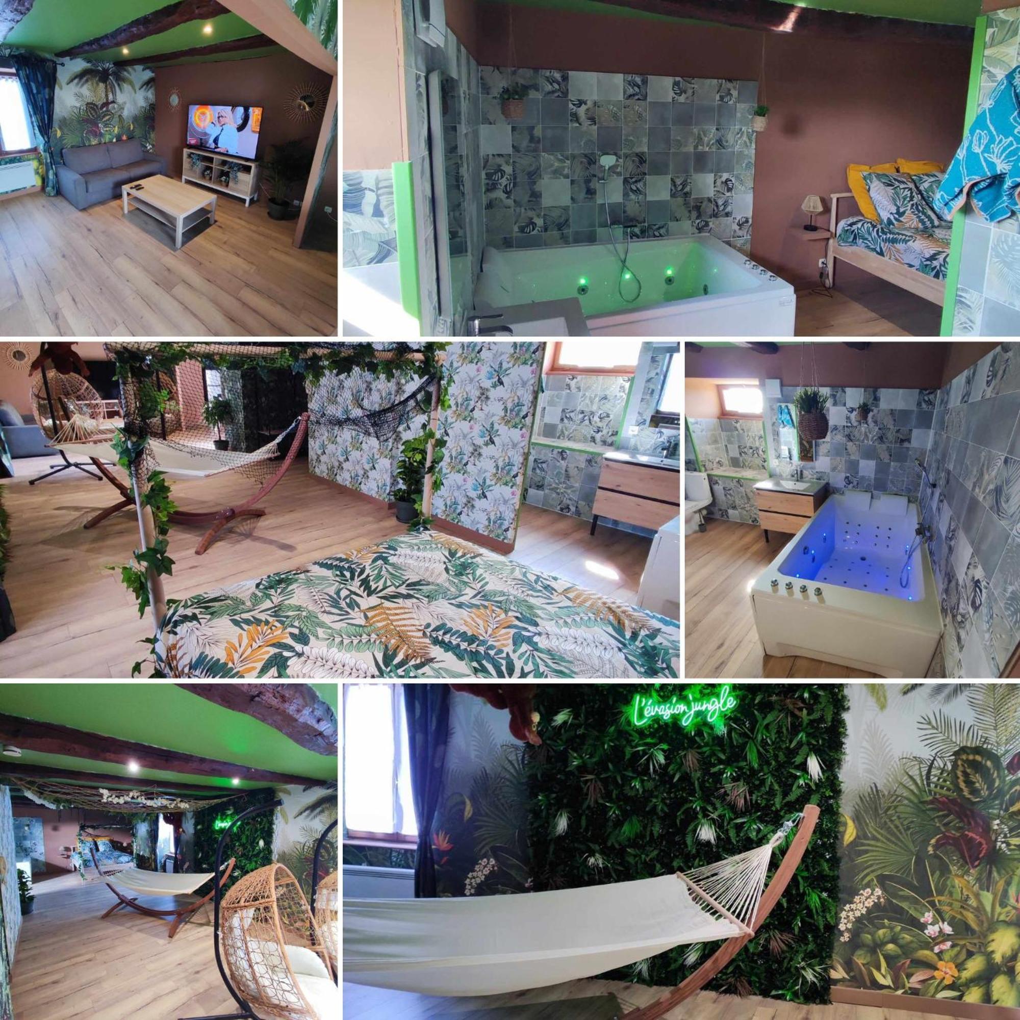 L'Evasion Jungle Apartment Saint-Pierre-de-Plesguen Exterior photo